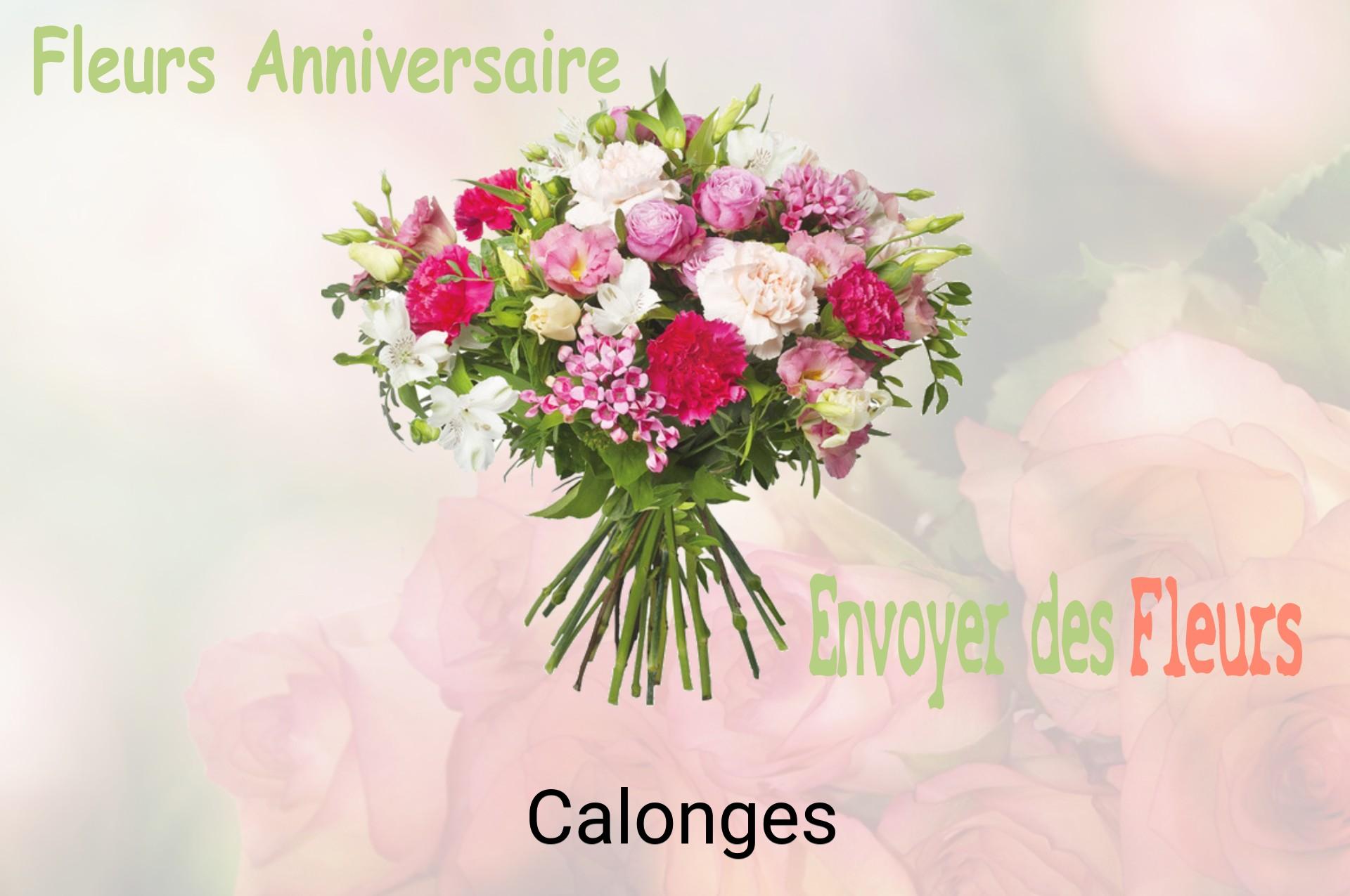 Bouquet de fleurs d’anniversaire livré à Calonges